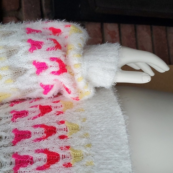 AMERICAN RAG Colorful Plaited Soft Fuzzy Pullover Sweater SIZE: XXL - Picture 4 of 12